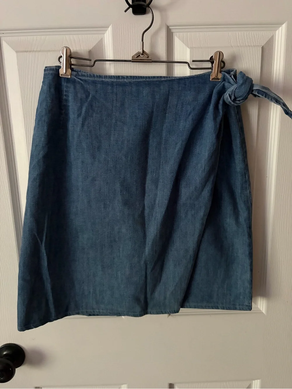 Gap Denim Wrap Skirt Women’s Size Medium - Picture 1 of 6